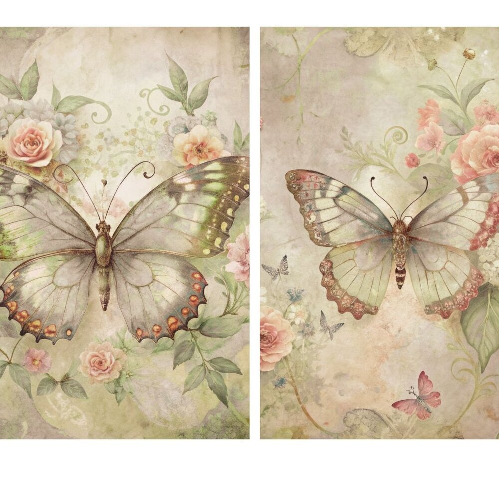 Junk Journal pages - Butterfield